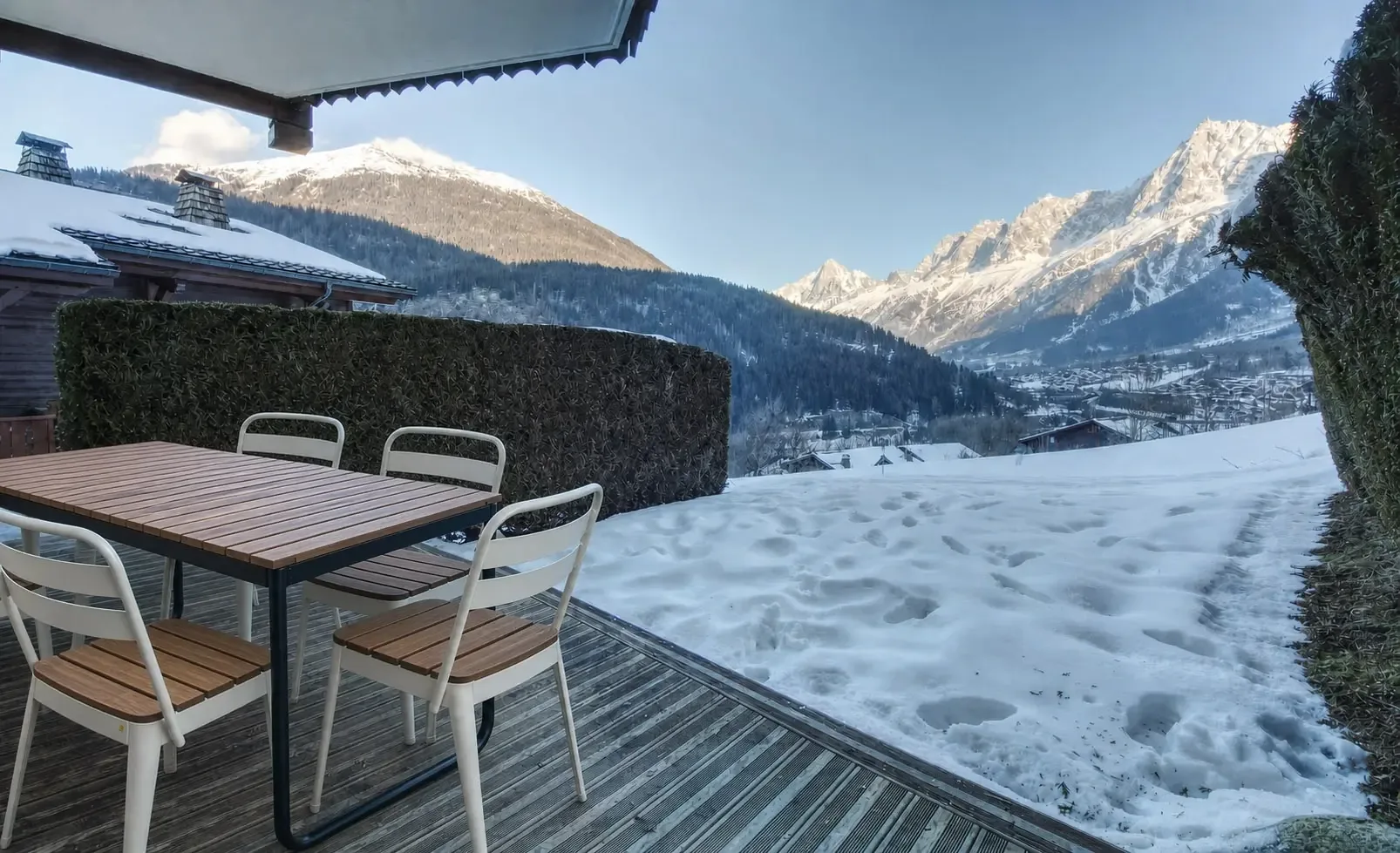 Direct ski access beside Apartment Tête Rousse