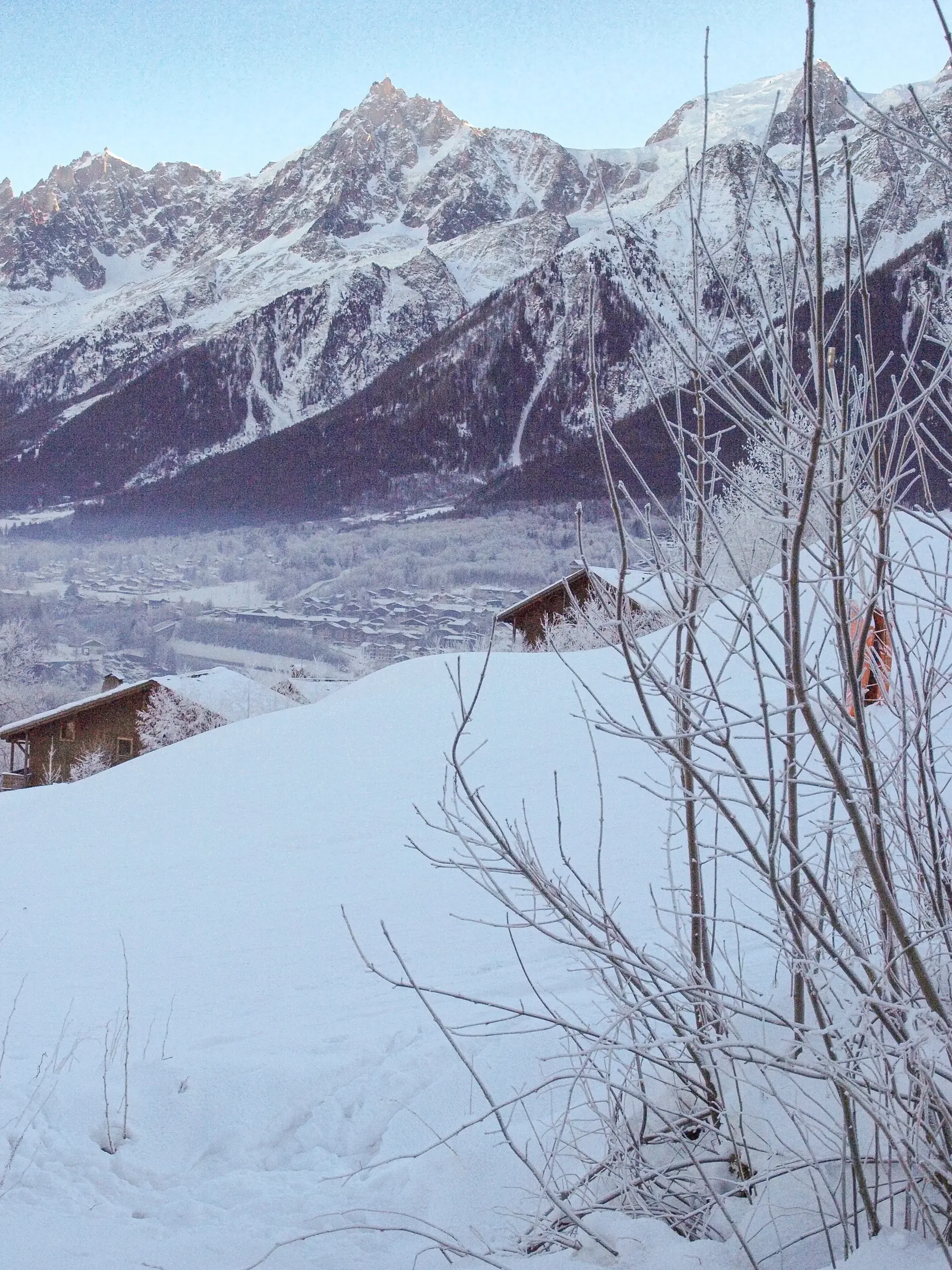 Mountain outlook near Apartment Tête Rousse
